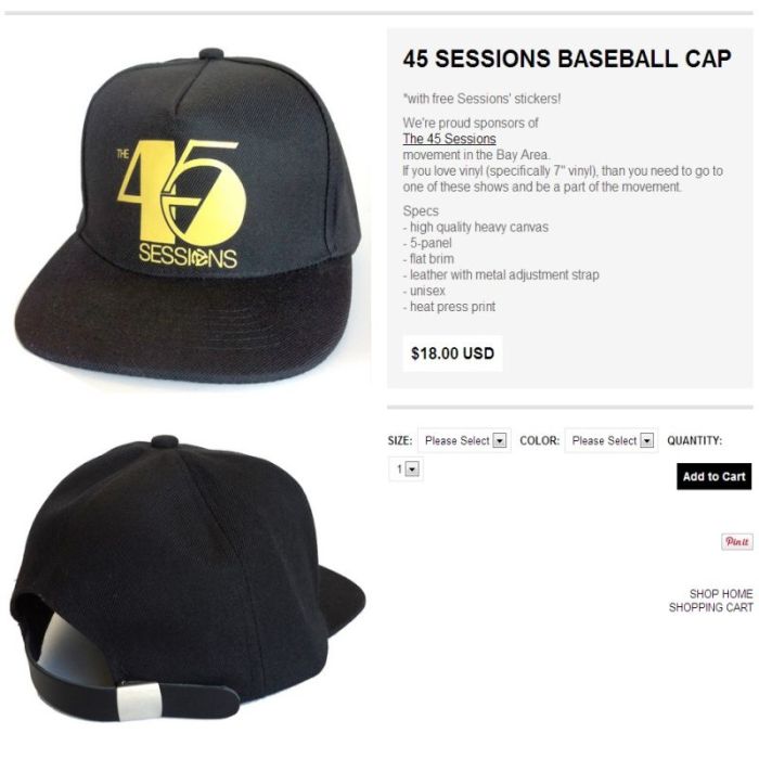 45 sessions hat